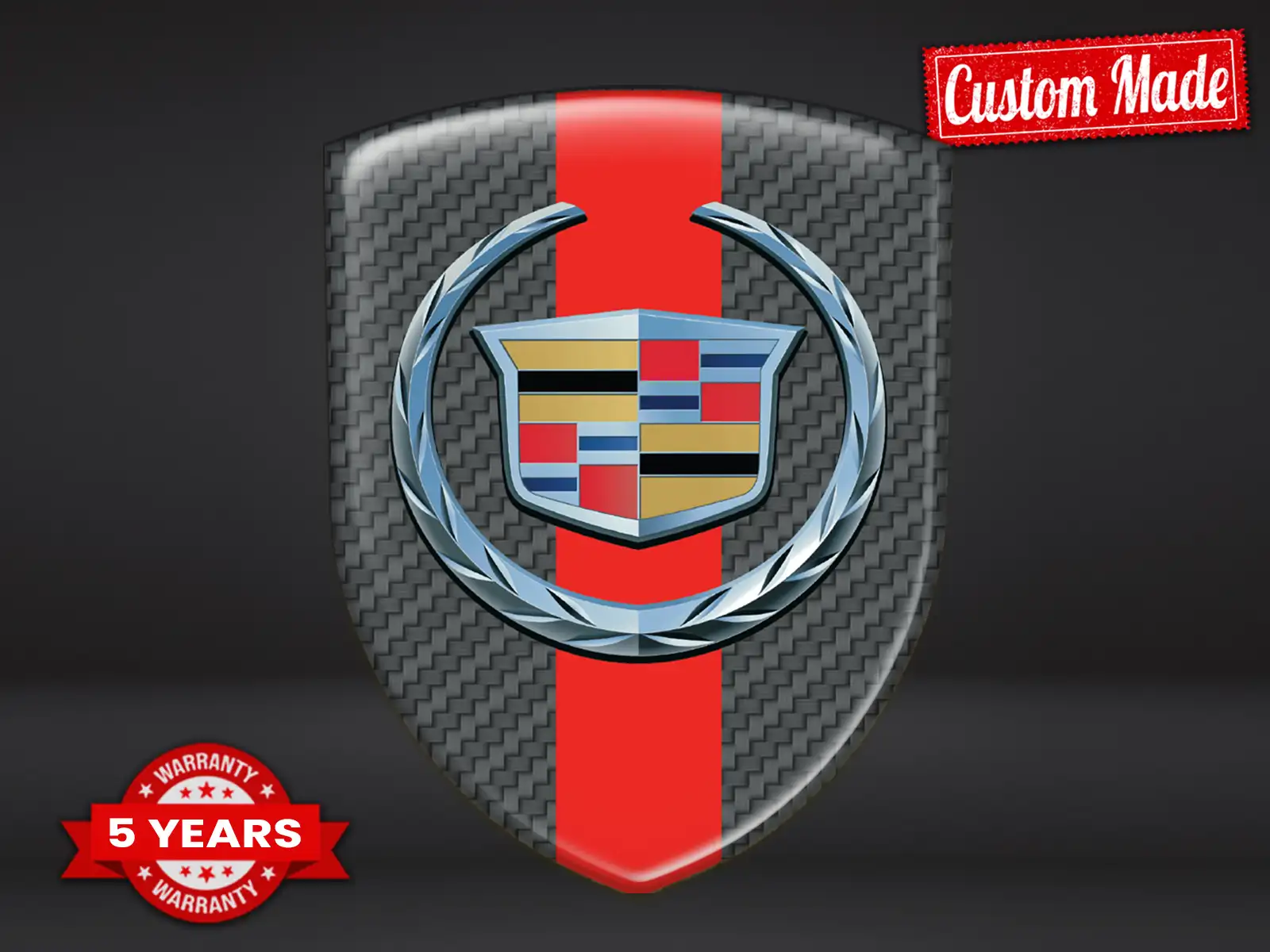 Cadillac Fensteraufkleber Racing Design Professionell ST
